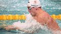 Caspar Corbeau of the Netherlands competes in the men's 100m Individual Medley event during the World Aquatics Swimming World Cup 2024 - Stop 2 at the Munhak Park Tae-hwan Aquatics Centre in Incheon on October 24, 2024. 
Anthony WALLACE / AFP