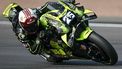 Trackhouse MotoGP's Spanish rider Raul Fernandez takes part in the warm-up session ahead of the MotoGP British Grand Prix at Silverstone circuit, central England on August 9, 2026. 
Glyn KIRK / AFP