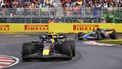 Red Bull Racing's Mexican driver Sergio Perez races ahead of Alpine's French driver Pierre Gasly during the 2024 Canada Formula One Grand Prix at Circuit Gilles-Villeneuve in Montreal, Canada, on June 9, 2024.  
CHARLY TRIBALLEAU / AFP