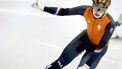 MILAAN - Jens van ’t Wout tijdens de halve finales 1.500 meter bij het shorttrack schaatsen in de Milano Ice Skating Arena op de Olympische Winterspelen van Milaan. SEM VAN DER WAL / ANP