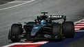 Mercedes' British driver George Russell competes during the Formula One Austrian Grand Prix at the Red Bull Ring race track in Spielberg, Austria, on June 29, 2025.  
Joe Klamar / AFP