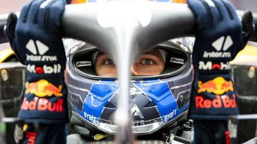 LAS VEGAS - Max Verstappen (Red Bull Racing) na afloop van de 2e vrije training voor de Las Vegas Grand Prix. ANP SEM VAN DER WAL