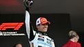 McLaren's British driver Lando Norris lifts the trophy on the podium after winning the Formula One Monaco Grand Prix at the Circuit de Monaco, on May 25, 2025. 
Christophe SIMON / AFP