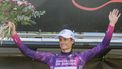 epa13155788 Austrian cyclist Felix Gall of the Decathlon team celebrates on the podium after retaining the lead in the general classification after the fourth stage of the Vuelta a Burgos, between Palazuelos de Muno and Briviesca, Spain, 07 August 2026.  EPA/Santi Otero