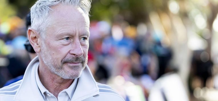 MELBOURNE - Jonathan Wheatley (teambaas Audi) voorafgaand aan de race op het Albert Park Circuit in aanloop naar de Grote Prijs van Australië. SANDER KONING / ANP