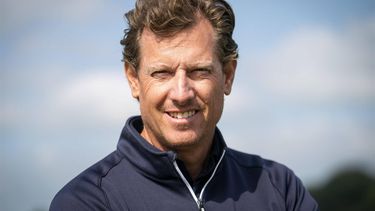 SPIJK - Maarten Lafeber (bondscoach) tijdens een bijeenkomst waarop wordt vooruitgeblikt op de B-NL Challenge Trophy. Tijdens dit vierdaagse toernooi, onderdeel van de European Challenge Tour, krijgt jong aanstormend talent de kans om op het een na hoogste niveau ervaring op te doen. ANP JEROEN JUMELET