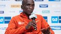 Kenya’s Eliud Kipchoge speaks during a press conference for the upcoming Tokyo Marathon 2024 in Tokyo on March 1, 2024. 
Yuichi YAMAZAKI / AFP