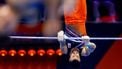 ROTTERDAM -  Casimir Schmidt tijdens de podiumtraining voor het WK turnen in Ahoy Rotterdam. IRIS VAN DEN BROEK / ANP