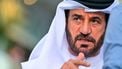 FIA president Mohammed Ben Sulayem arrives at the paddock before the qualifying session ahead of the Abu Dhabi Formula One Grand Prix at the Yas Marina Circuit in Abu Dhabi on December 7, 2024. 
Andrej ISAKOVIC / AFP