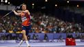 Netherlands' Sven Roosen competes in the men's decathlon javelin throw of the athletics event at the Paris 2024 Olympic Games at Stade de France in Saint-Denis, north of Paris, on August 3, 2024. 
Ben STANSALL / AFP