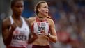 epa12195296 Femke Bol of the Netherlands (R) in action during the Women's 400 metres event at the 2025 Golden Spike Ostrava athletics meeting as part of the World Athletics Continental Tour in Ostrava, Czech Republic, 24 June 2025.  EPA/MARTIN DIVISEK