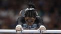 2023-08-27 16:30:24 epa10824660 Simone Biles in action on the uneven bars during the US Gymnastics Championships Women’s Day 2 at SAP Center in San Jose, California, USA, 27 August 2023.  EPA/JOHN G. MABANGLO