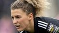 AMSTELVEEN - Maria Verschoor (AH&BC Amsterdam) in actie tegen Mannheimer HC tijdens de Euro Hockey League finale. ANP SANDER KONING