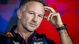 BAHREIN - Teambaas Christian Horner van Red Bull Racing tijdens een persconferentie op de tweede testdag op het Bahrain International Circuit Sakhir voorafgaand aan de start van het Formule 1-seizoen. ANP REMKO DE WAAL