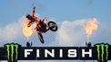 epa09528767 Dutch rider Jeffrey Herlings of KTM competes in the men's MXGP race of Spain Motocross GP in the town of Arroyomolinos, central Spain, 17 October 2021.  EPA/Victor Lerena