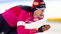 HEERENVEEN - Joep Wennemars tijdens de 1500 meter op de tweede dag van het World Cup kwalificatietoernooi schaatsen in Thialf. ANP VINCENT JANNINK