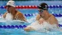 epaselect epa12271861 Caspar Corbeau of Netherlands (R) competes in the Mixed 4x100 Medley Relay Swimming heats at the World Aquatics Championships Singapore 2025 in Singapore, 30 July 2025.  EPA/FAZRY ISMAIL