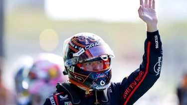 ZANDVOORT - Max Verstappen (Red Bull Racing)  na afloop van de kwalificatie voor de F1 Grand Prix van Nederland op het Circuit van Zandvoort. ANP SANDER KONING