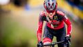 2023-01-01 01:00:00 Dutch Denise Betsema competes during the women's elite race of the 'GP Sven Nys' cyclocross cycling event, third stage in the X2O Badkamers 'Trofee Veldrijden' competition, in Baal, on January 1, 2023. 
JASPER JACOBS / BELGA / AFP