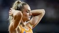 2023-08-23 21:33:41 BOEDAPEST - Lieke Klaver in actie tijdens de finale op de 400 meter tijdens de vijfde dag van de wereldkampioenschappen atletiek. ANP ROBIN VAN LONKHUIJSEN