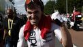 2023-07-13 17:21:54 epa10743973 Spanish rider Ion Izagirre of team Cofidis reacts after winning the 12th stage of the Tour de France 2023, a 168.8km race from Roanne to Belleville-en-Beaujolais, France, 13 July 2023.  EPA/BENOIT TESSIER / POOL