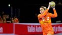 2023-03-04 20:01:13 EINDHOVEN - Estavana Polman in actie tijdens de Golden League handbalwedstrijd Nederland tegen Noorwegen. ANP IRIS VAN DEN BROEK