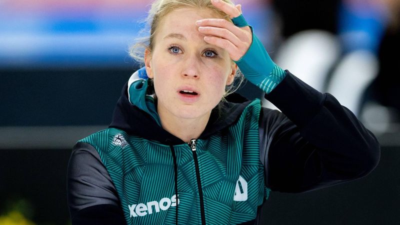 HEERENVEEN - Merel Conijn in actie op de 500 meter tijdens de eerste dag van het NK Allround & Sprint. IRIS VAN DEN BROEK / ANP