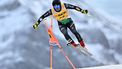 Italy's Matteo Franzoso competes during the Super-G of the FIS Alpine Skiing Men's World Cup in Wengen, Switzerland, on January 13, 2023.  
Fabrice COFFRINI / AFP