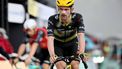 epa12261852 Belgian rider Victor Campenaerts of Team Visma-Lease a Bike crosses the finish line in the 19th stage of the Tour de France cycling race over 93.1 km from Albertville to La Plagne, France, 25 July 2025.  EPA/CHRISTOPHE PETIT TESSON