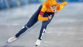 MILAAN - Jutta Leerdam tijdens de 1.000 meter bij het langebaanschaatsen in het Milano Speed Skating Stadium op de Olympische Winterspelen van Milaan. SEM VAN DER WAL / ANP