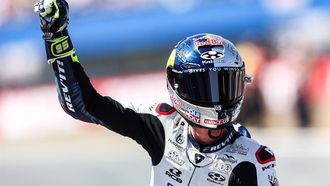 2023-06-25 11:40:34 ASSEN - Collin Veijer (NED) op zijn Husqvarna in actie tijdens de Moto3 op 25 juni 2023 op het TT-circuit van Assen, Nederland. ANP VINCENT JANNINK