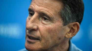 2021-07-27 04:54:46 World Athletics chief Sebastian Coe speaks during an interview with AFP at the Main Press Centre (MPC) of the Tokyo 2020 Olympic Games in Tokyo on July 27, 2021. 
Charly TRIBALLEAU / AFP