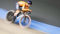 HEUSDEN-ZOLDER - Baanwielrenner Philip Heijnen in actie op de omnium puntenkoers tijdens de vierde dag van de Europese kampioenschappen baanwielrennen in Belgie. ANP BAS CZERWINSKI