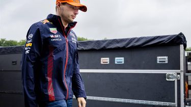 2023-07-28 11:41:19 SPA - Max Verstappen (Red Bull Racing) voorafgaand aan de 1e vrije training op Circuit de Spa-Francorchamps in aanloop naar de Grote Prijs van Belgie. ANP SEM VAN DER WAL