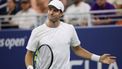 Netherlands' Botic van de Zandschulp reacts as he plays against France's Arthur Gea during the men's singles round of 16 tennis match on day nine of the US Open tennis tournament at the USTA Billie Jean King National Tennis Center in New York City on September 7, 2026. 
Leonardo MUNOZ / AFP