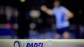ZWOLLE - Reportage van de populaire racket- en balsport padel tijdens het NK. Padel is een van de snelst groeiende sporten ter wereld. ANP ROBIN VAN LONKHUIJSEN