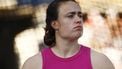 epa12188093 Jorinde Van Klinken of Netherlands competes in the Women's Discus Throw at the World Athletics Diamond League meeting in Paris, France, 20 June 2025.  EPA/YOAN VALAT