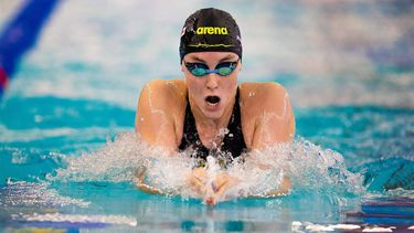 ROTTERDAM - Marrit Steenbergen op de derde dag van de Rotterdam Qualification meet zwemmen in het Zwemcentrum Rotterdam. ANP IRIS VAN DEN BROEK
