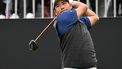 Hideki Matsuyama of Japan tees off at the 1st hole during the second round of the Zozo Championship PGA golf tournament at the Narashino Country Club in Inzai, Chiba prefecture on October 25, 2024. 
Toshifumi KITAMURA / AFP