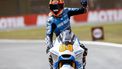 ASSEN - Zonta van den Goorbergh (NED) op zijn Kalex tijdens de Moto2 race op de 100e Editie van de TT van Assen. ANP VINCENT JANNINK