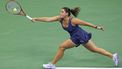 epa13224199 Emma Navarro of the US in action against Jessica Pegula of the US in the Womens Singles Quarterfinals of the US Open Tennis Championships at the USTA Billie Jean King National Tennis Center in Flushing Meadows, New York, USA, 08 September 2026. The 2026 US Open tournament runs from 23 August through 13 September.  EPA/BRIAN HIRSCHFELD