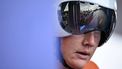 Netherlands' Daan Hoole prepares to take the start of the men's road cycling individual time trial during the Paris 2024 Olympic Games in Paris, on July 27, 2024. 
Ben STANSALL / AFP