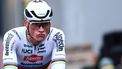 Dutch rider Mathieu Van Der Poel competes in the Men's elite race of the 'Zilvermeer Mol' cyclocross cycling event, race 3/6 in the 'Exact Cross' competition, in Mol on December 22, 2023.
 
DAVID PINTENS / Belga / AFP