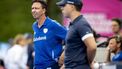 MONCHENGLADBACH - Coach Raoul Ehren van Nederland tijdens de finale tussen Nederland en Duitsland op het EK Hockey in het HockeyPark stadion. ANP SEM VAN DER WAL