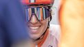 2023-08-13 16:15:07 epa10798938 Shirin Van Anrooij of Netherlands reacts after the Women Elite Road Race at the UCI Cycling World Championships 2023 in Glasgow, Britain, 13 August 2023.  EPA/ROBERT PERRY