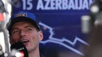 epa13257530 Red Bull Racing driver Max Verstappen of Netherlands talks to media at the Baku City Circuit in Baku, Azerbaijan, 23 September 2026. The 2026 Formula 1 Azerbaijan Grand Prix will take place on 26 September 2026.  EPA/ALI HAIDER