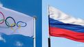 (COMBO) This combination of file pictures created on July 7, 2026 shows the Olympic flag fluttering in Paris on July 24, 2024, and (R) Russian flag waving over Mariupol, Russian-controlled Ukraine, on May 6, 2024, amid the Russia-Ukraine conflict. The International Olympic Committee on July 7, 2026, lifted restrictions on Russian athletes allowing them to compete in team events and in qualifying competitions for the 2028 Olympics in Los Angeles. However, the IOC -- who first imposed the ban in October 2023 -- kept in place the bar on the Russian national anthem being played and flag displayed.
STRINGER, Odd ANDERSEN / AFP