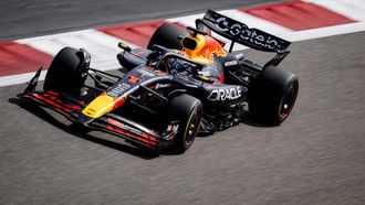 BAHREIN - Max Verstappen (Red Bull Racing) tijdens de laatste testdag op het Bahrain International Circuit voorafgaand aan de start van het Formule 1-seizoen. ANP SEM VAN DER WAL