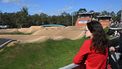 epa13119874 A general view of the track during the BMX World Championships at the Brisbane SX International BMX Centre in Brisbane, Australia, 19 July 2026.  EPA/DARREN ENGLAND EDITORIAL USE ONLY AUSTRALIA AND NEW ZEALAND OUT