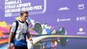 epa11758110 RB driver Liam Lawson of New Zealand arrives at the paddock ahead of the Formula One Abu Dhabi Grand Prix, in Abu Dhabi, United Arab Emirates, 05 December 2024. The 2024 Formula One Abu Dhabi Grand Prix will be held on the Yas Marina Circuit racetrack on 08 December.  EPA/ALI HAIDER